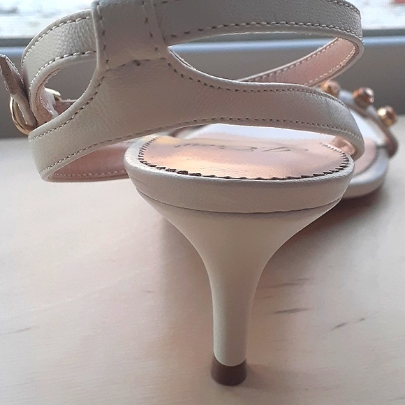 J. Crew, Size 6, Cream with Peach Sparkles - Picture 4 of 4